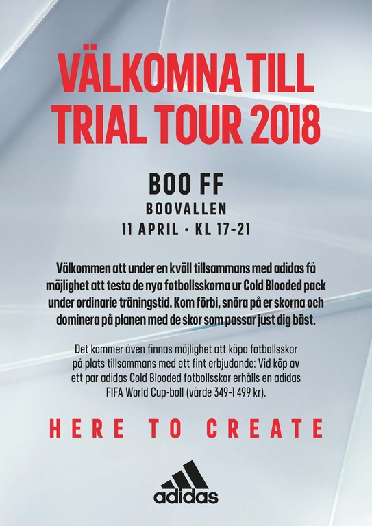 Adidas trials18 club trials a3 boo