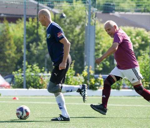 Bengan i stilstudie under match. FOTO: Kjelle Svensson, Viksjö Foto