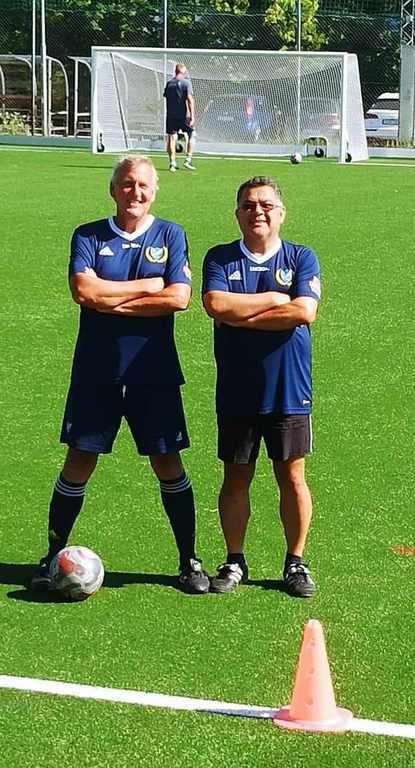 Våra goa gubbar Tomas och Soheil.