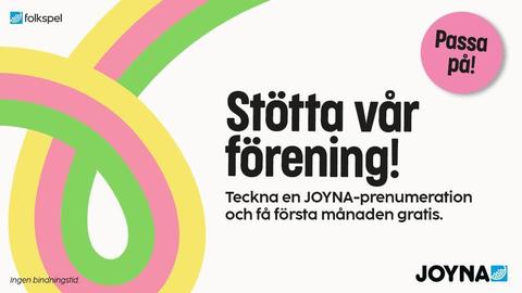 Prova JOYNA - första månaden gratis!