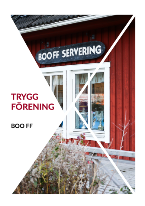 I Boo FF är trygghet inte något som sker av sig själv - det kräver ett medvetet och långsiktigt arbete.

Här hittar du hur vi arbetar med att skapa en trygg förening.