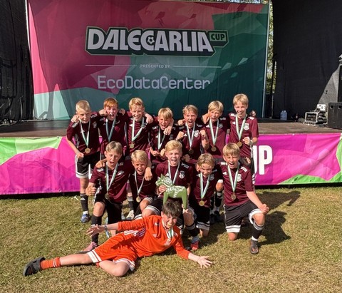 VINNARE DALECARLIA CUP!!
I en tät och jämn final mot hemmalaget Forssa BK lyckades vi att vända ett 1-0 undeläge och vinna finalen med 2-1.